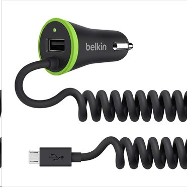 Belkin F8M890bt04 Chytrý telefon Černá Zapalovač na doutníky Auto