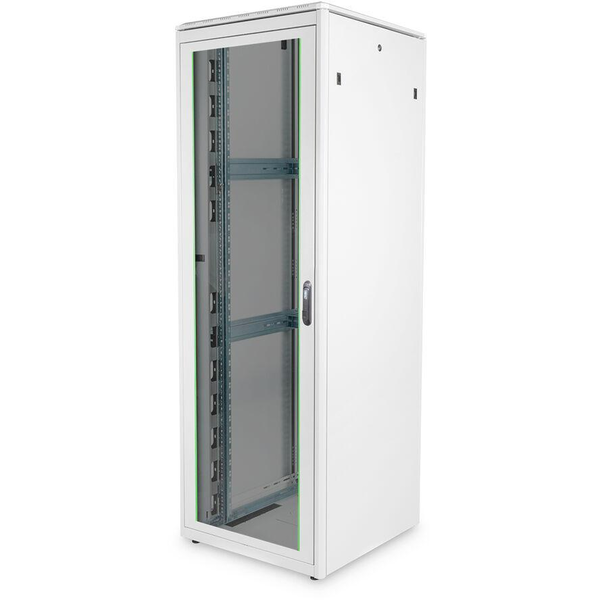 DIGITUS Netzwerkschrank Unique  47HE 2276x800x800mm grau (Speditionsversand)