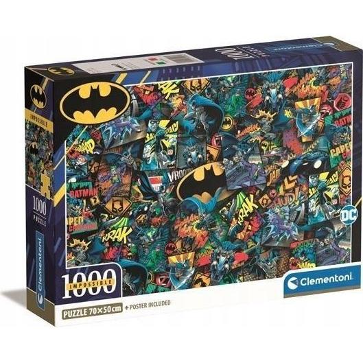 Clementoni Supercolor 39906 puzzel Legpuzzel 1000 stuk(s) Strips