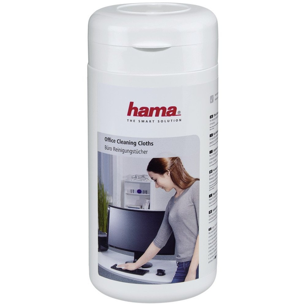 Hama 00113805 törlőkendő Gyapjú Fehér 100 db