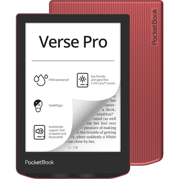 PocketBook Verse Pro reader red (PB634-3-WW)