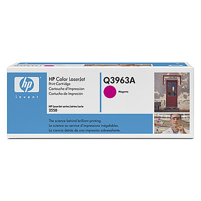HP 122A Magenta Original LaserJet Cartridge toner 1 kusov Originál Purpurová (Q3963A)