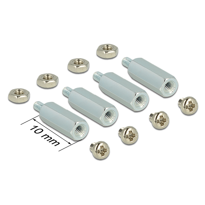 Delock Rögzítőkészlet Raspberry Pi-hez 10 mm (18214) (18214)