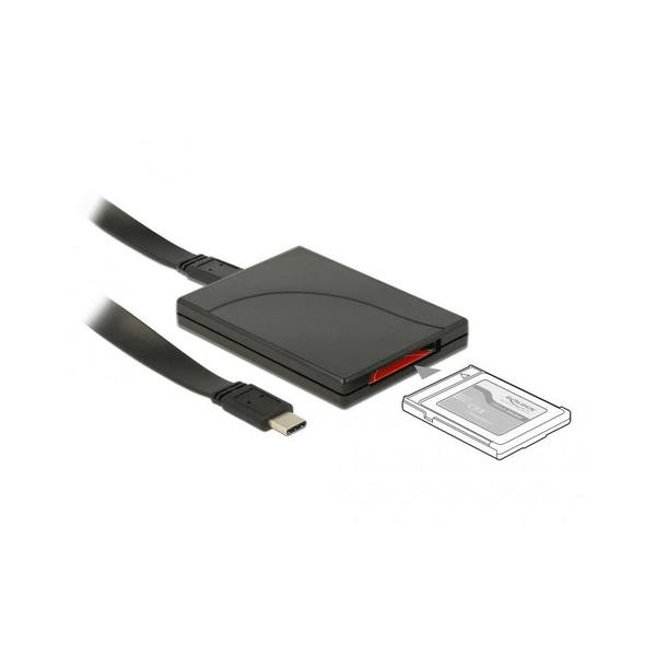 Delock USB Type-C? kártyaolvasó CFexpress memóriakártyákhoz