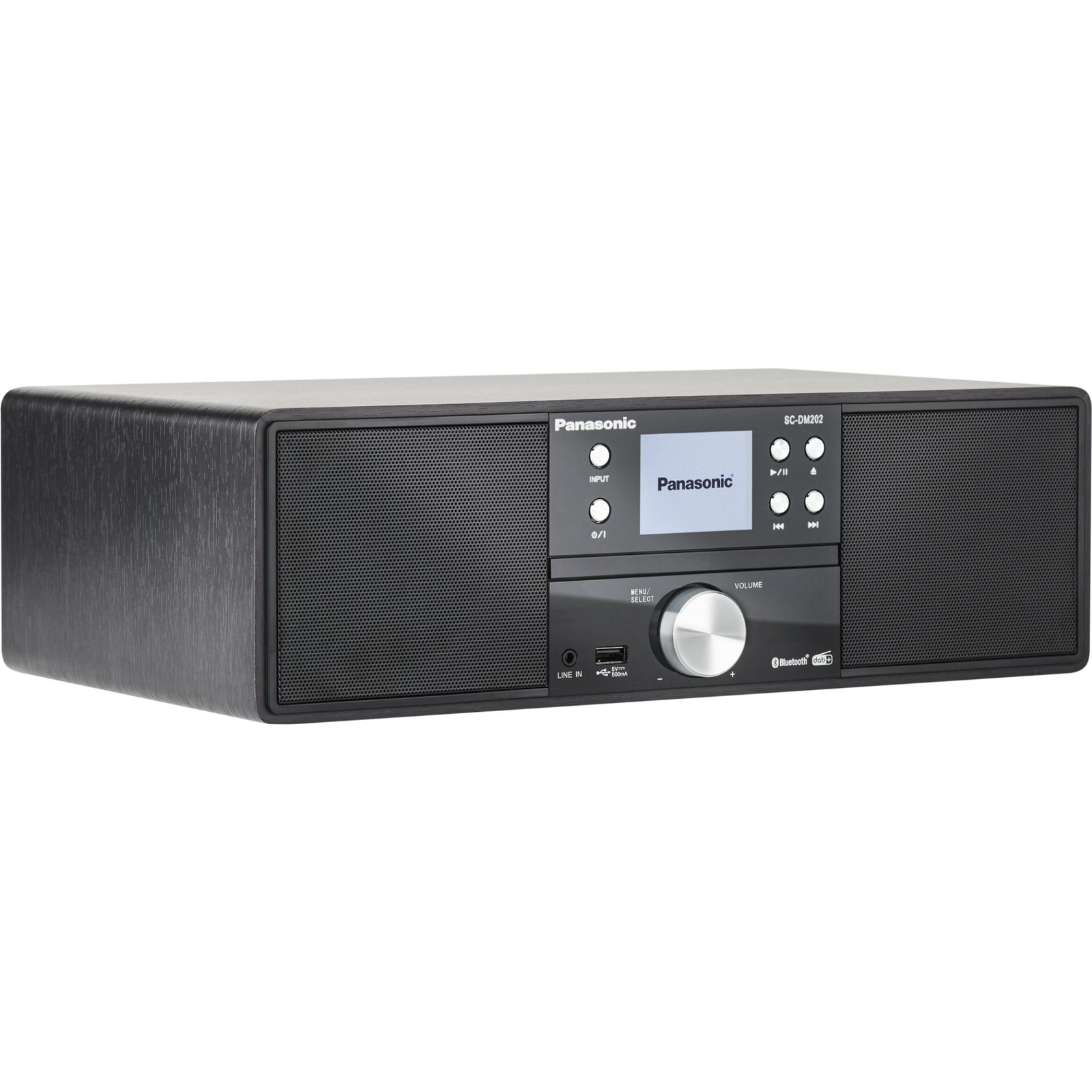 Panasonic SC-DM202EG-K Micro HiFi rendszer - Fekete (SC-DM202EG-K)