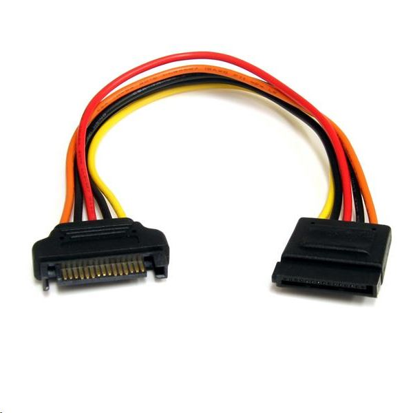 StarTech.com 15 pin SATA Power Extension Cable 0,2032 m