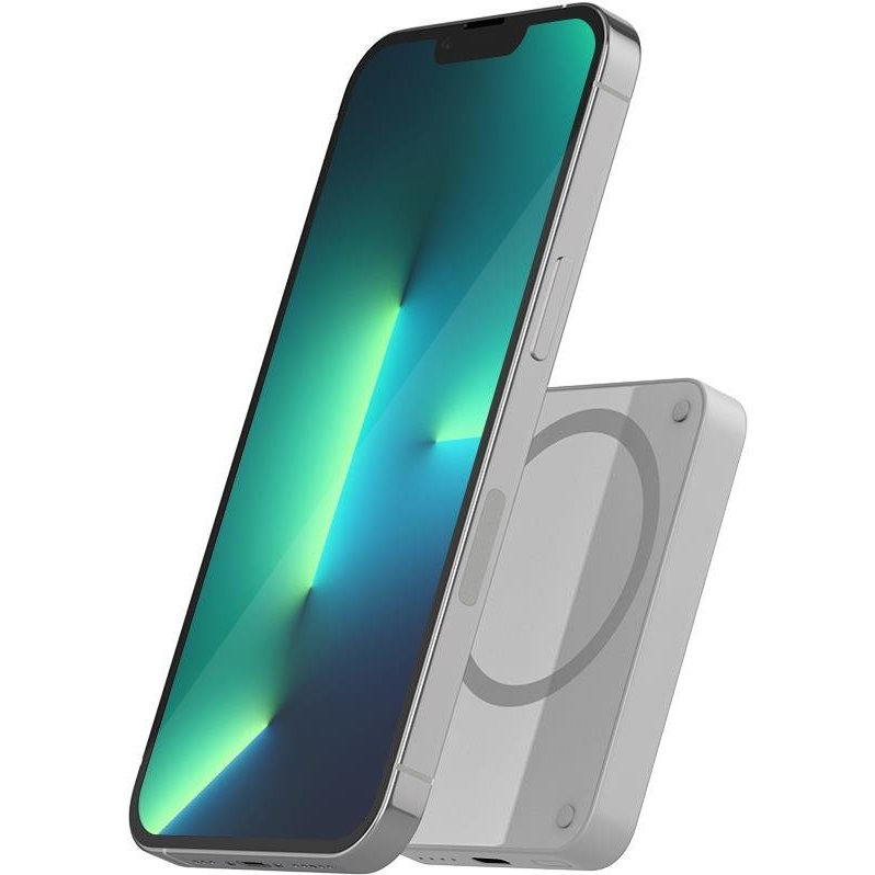 Epico 4200mAh, vezeték nélküli, MagSafe - világosszürke (9915101900033)