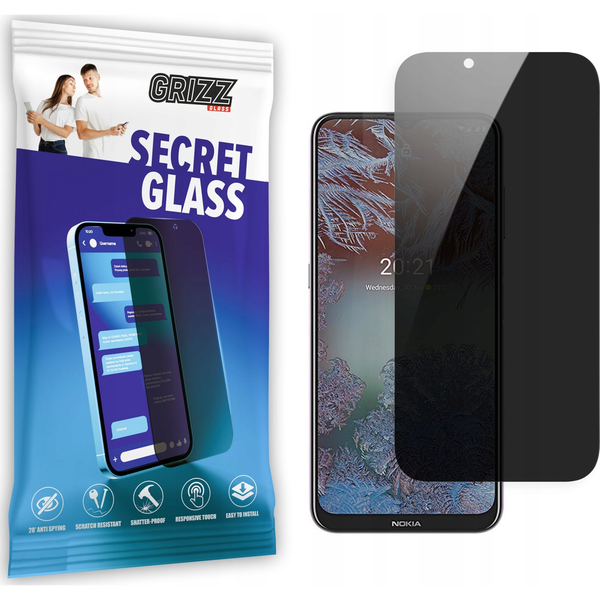 GrizzGlass Szkło prywatyzujące GrizzGlass SecretGlass Nokia G60 5G