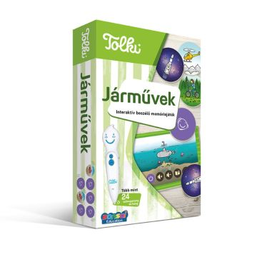 TOLKI Interaktív memóriajáték - Járművek