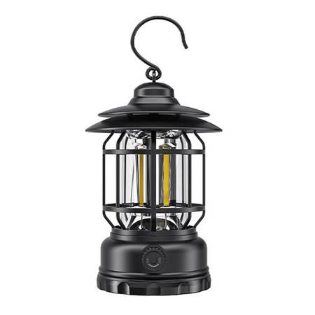 Superfire Kempingová lampa Retro Turistická nabíjateľná lampa Ip43