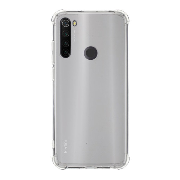 Szilikon telefonvédő (közepesen ütésálló, légpárnás sarok) ÁTLÁTSZÓ [Xiaomi Redmi Note 8T] (5996457931071)