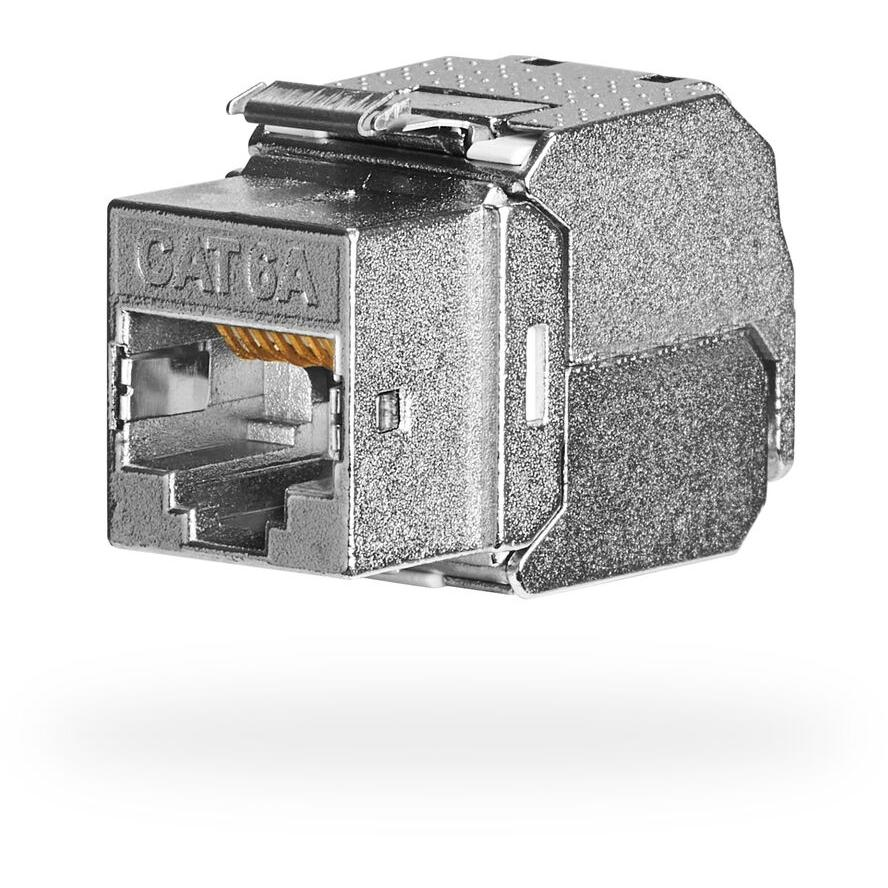 EFB RJ45 Keystone STP, Cat.6A, 500MHz, zertifiziert (EC020100003) (EC020100003)