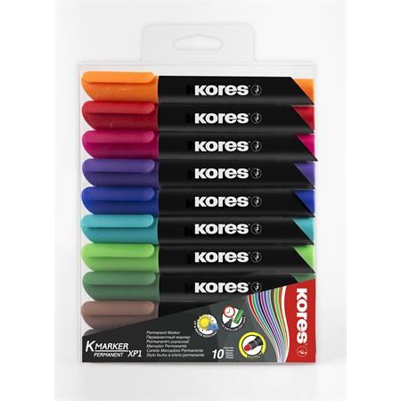 KORES Alkoholos marker, 3-5 mm, kúpos, 