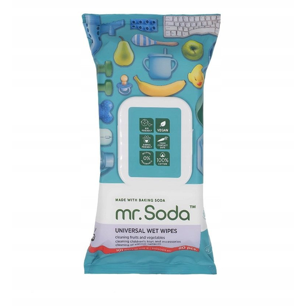 MR.SODA nedves törlőkendő 80db