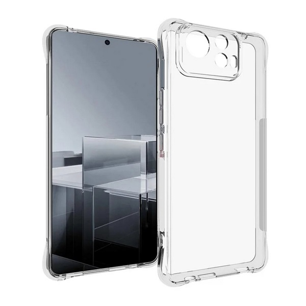 Szilikon telefonvédő (ütésállóság, légpárnás sarok) ÁTLÁTSZÓ Asus Zenfone 12 Ultra "Gigapack csomagolás" (GP-169958)