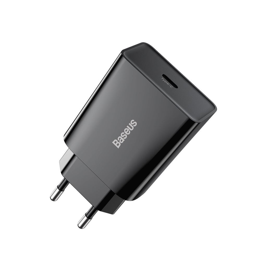 Baseus Speed Mini USB-C gyorstöltő PD 20W fekete (CCFS-SN01) (CCFS-SN01)