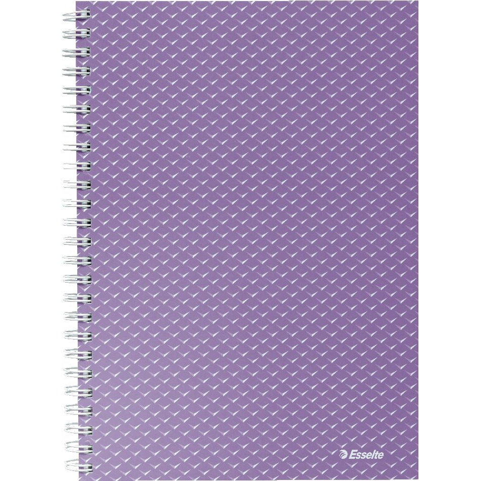 Esselte Colour'Breeze 80 lapos A5 kockás spirálfüzet - Lila (628469)