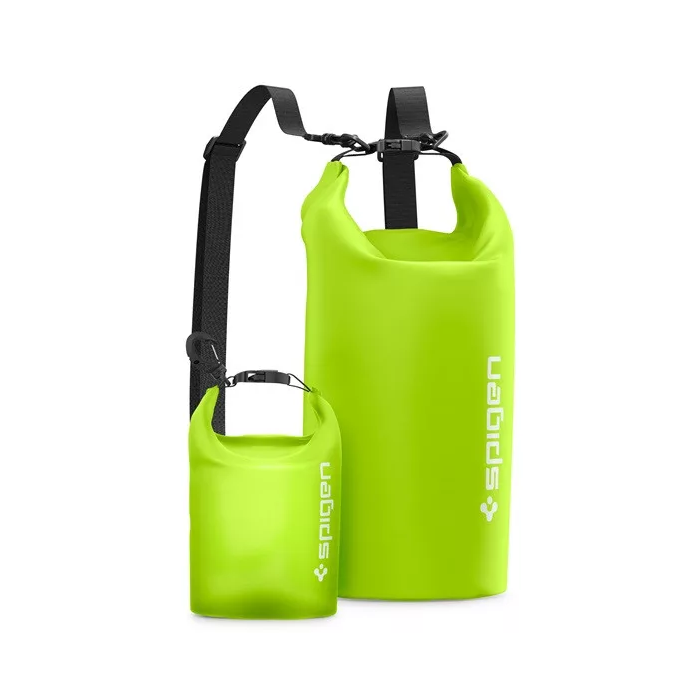 Spigen Aqua Shield vízálló táska - Kaktusz zöld (2db/csomag) (AMP06027)