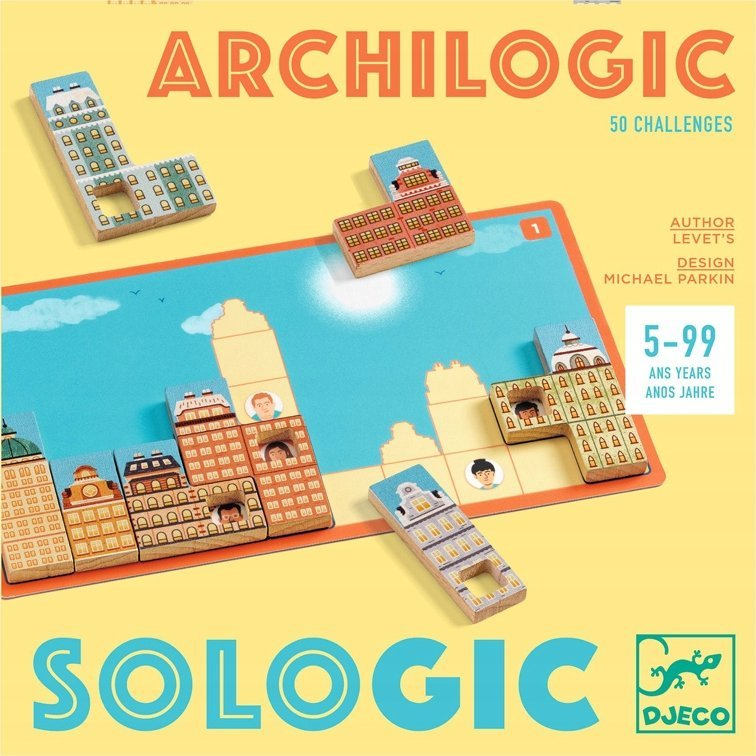 Logikai játék - Építész logika - Archilogic (DJ08590)