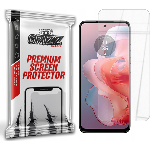 GrizzGlass Szkło hybrydowe GrizzGlass HybridGlass do Motorola Moto G Power 2024