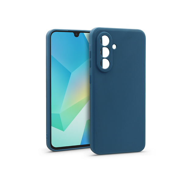 Haffner Matt szilikon tok - Samsung Galaxy A16 4G/A16 5G - kék