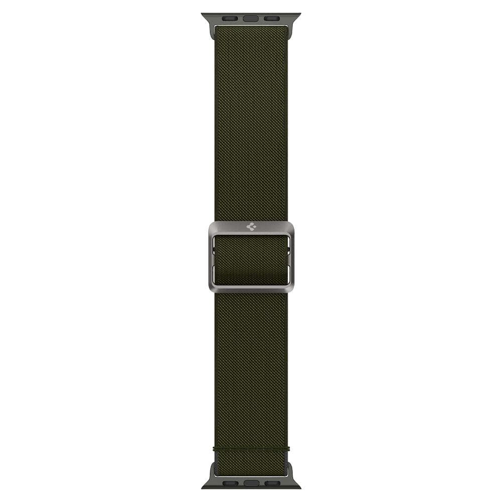 Curea Spigen Fit Lite compatibila cu Apple Watch 4/5/6/7/8/SE/Ultra 42/44/45/49mm Khaki