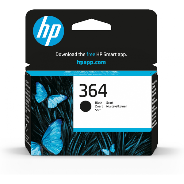 HP 364 eredeti fekete tintapatron (CB316EE#BA1)