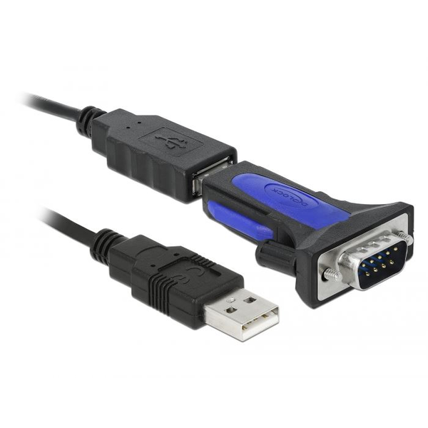 DELOCK Adapter USB 2.0 Typ-A > 1 x Seriell RS-485 DB9