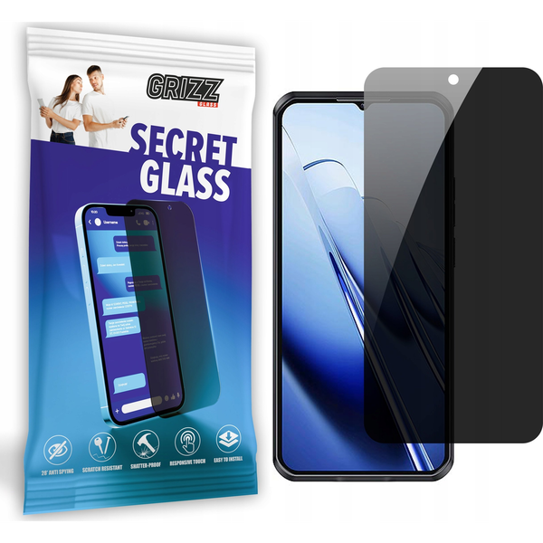 GrizzGlass Szkło prywatyzujące GrizzGlass SecretGlass do Oukitel WP52