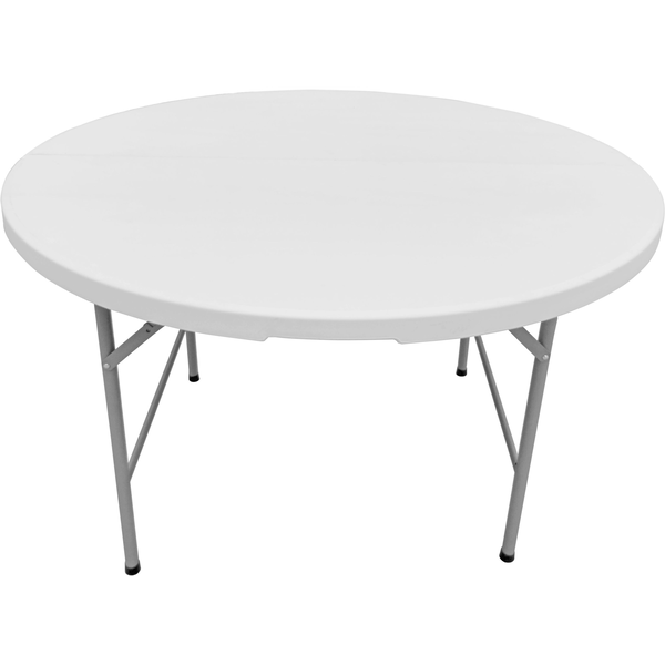 ROJAPLAST Kerti catering asztal, összecsukható, 122 cm átmérőjű