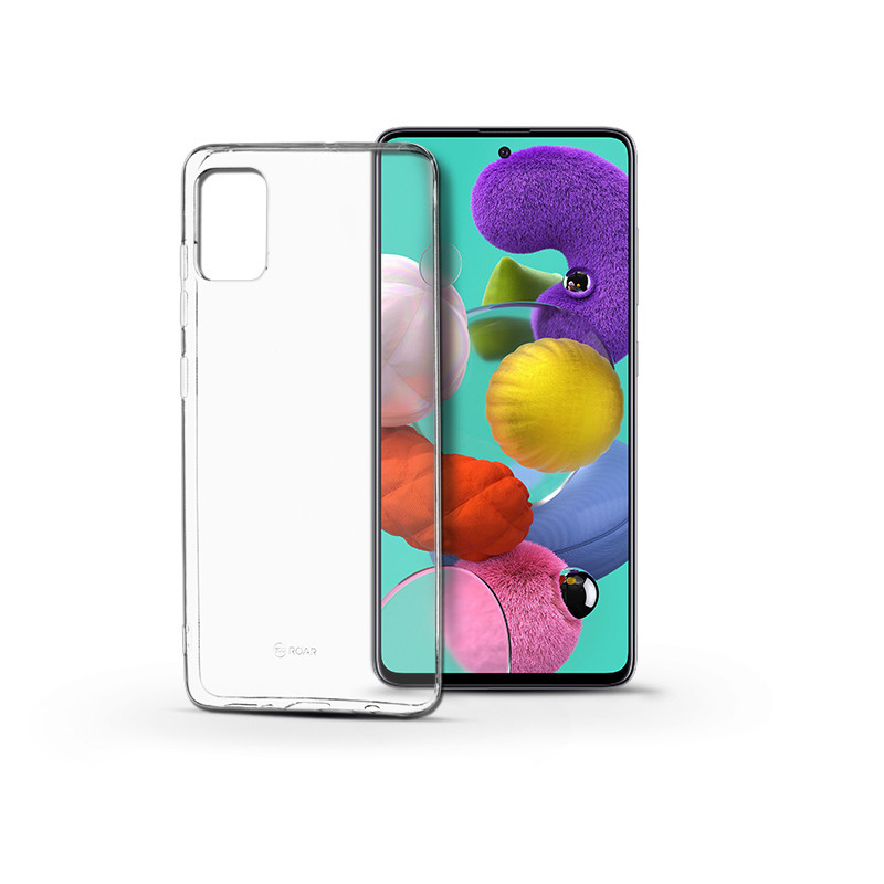 Samsung A515F Galaxy A51 szilikon hátlap - Roar All Day Full 360 - transparent (KC0440)