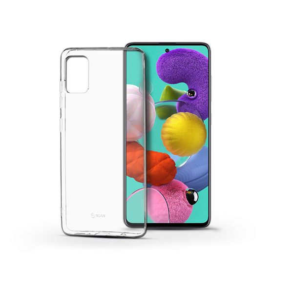 Samsung A515F Galaxy A51 силиконов гръб - Roar All Day Full 360 - прозрачен (KC0440)