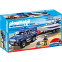 Playmobil Rendőrkocsi motorcsónakkal
