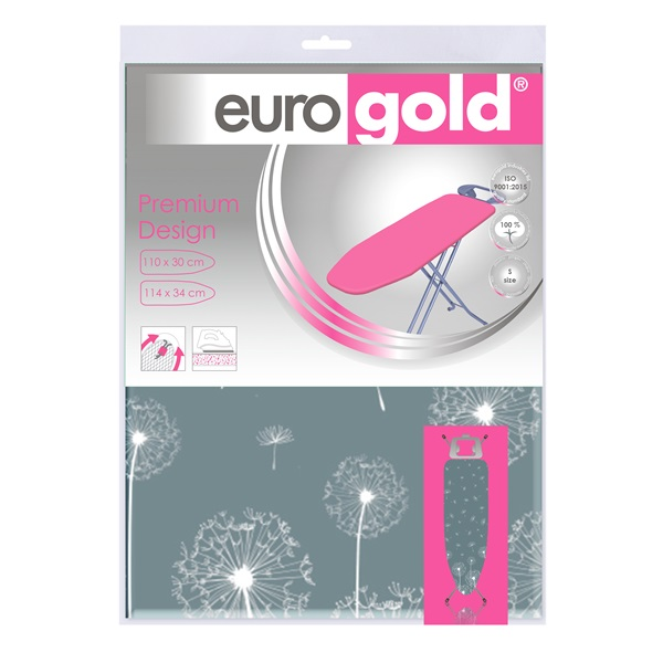 Eurogold Premium Vasalódeszka huzat (110x30cm - 114x34cm) - Pink