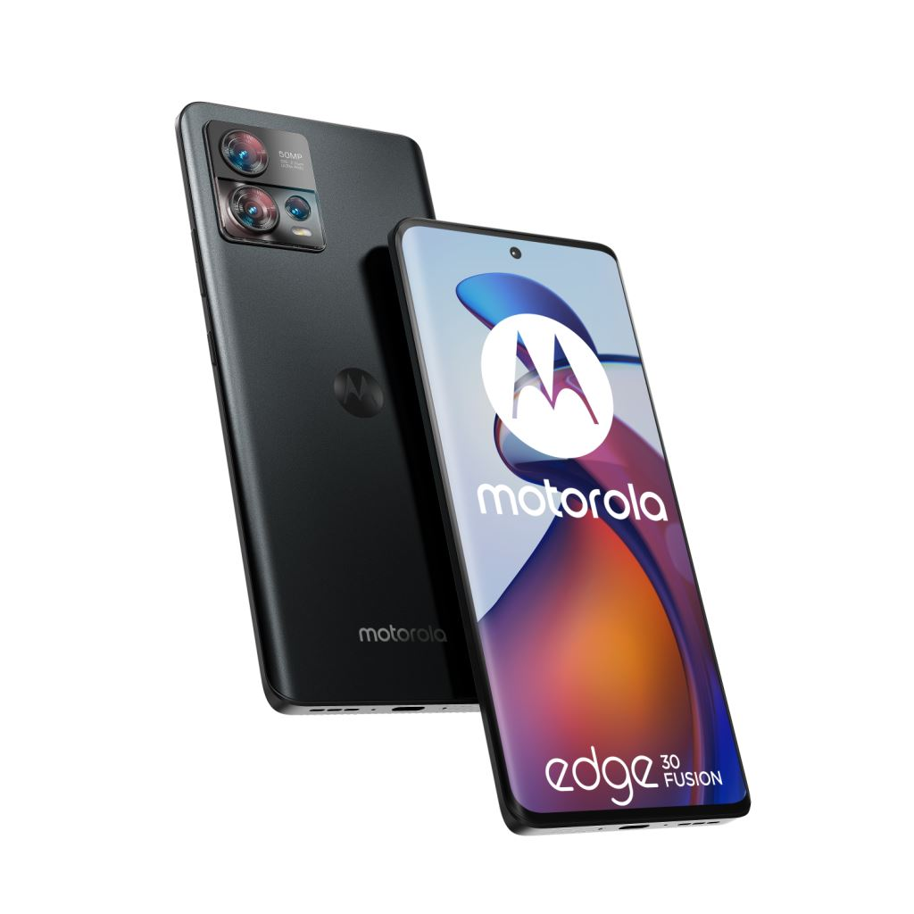 Motorola Moto Edge 30 Fusion 8/128GB Dual-Sim mobiltelefon fekete (PAUN0006PL) (PAUN0006PL)