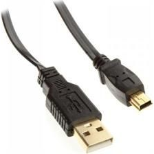 InLine 4043718178698 cavo USB USB 2.0 5 m USB A Mini-USB B Nero