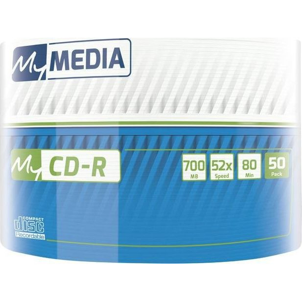 MyMedia My CD-R 700 MB 52x 50 stuk(s)
