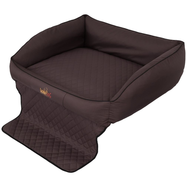 Hobbydog Legowisko samochodowe Royal Trunk - Ciemny Brąz R4