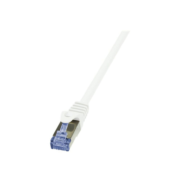 LogiLink Patchkabel CAT6A  S/FTP AWG26 PIMF  1,00m weiß