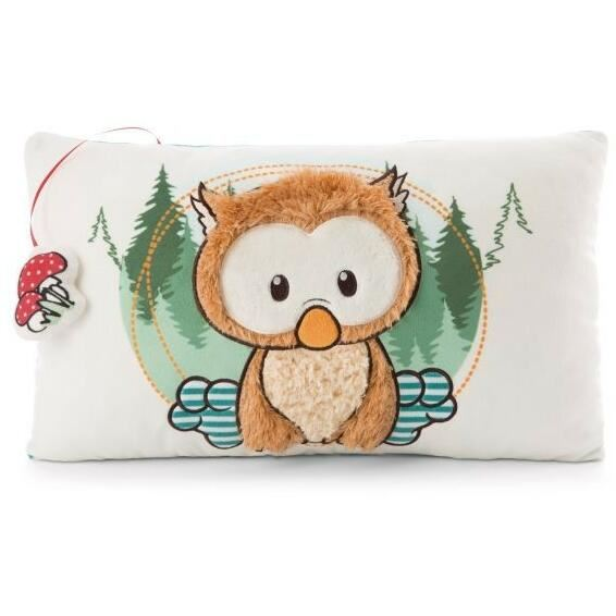 Nici: Owlino bébi bagoly plüss párna - 43 x 25 cm (48575) (n48575)