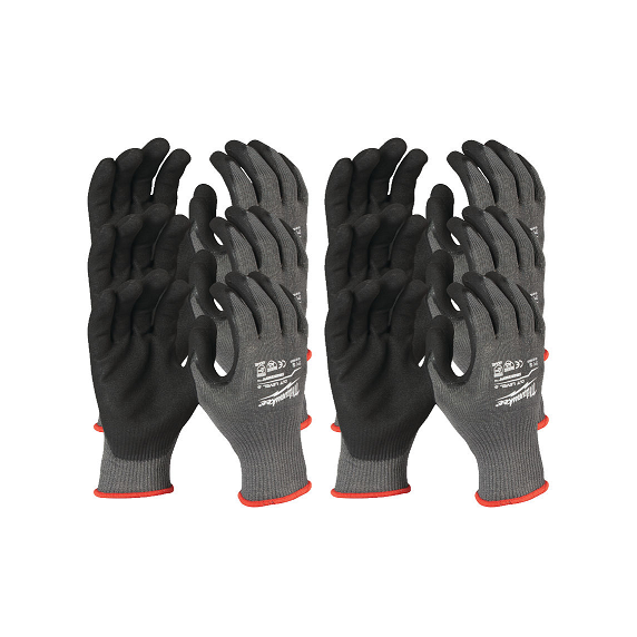 Milwaukee 4932471622 5/E Vágási Szintű M/8-as Vágásbiztos Kesztyű - 12 db (4932471622)