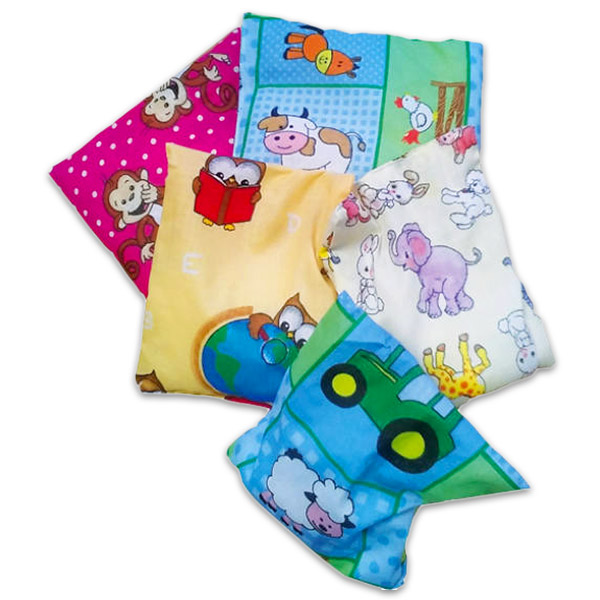 School Art Babzsák szövet borítással - Mintás (EIS078)