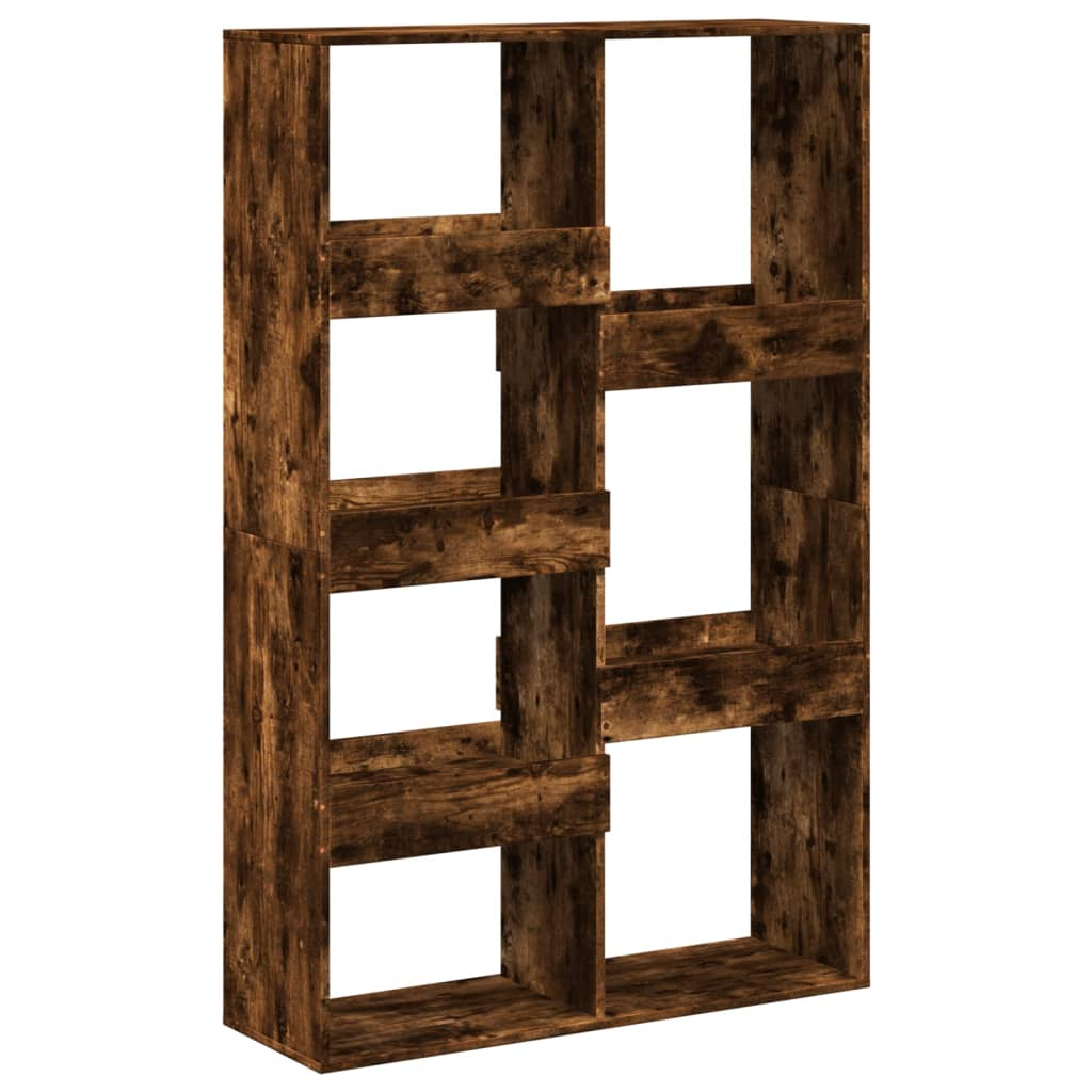 füstös tölgy színű szerelt fa térelválasztó 100 x 33 x 155,5 cm (3309568)