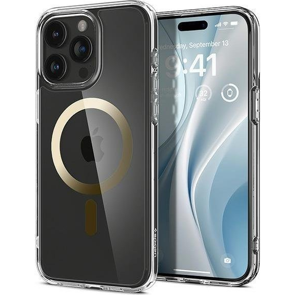 Spigen Ultra Hybrid MagFit do iPhone 15 Pro Max Telefon tok - Átlátszó (Spi002568)