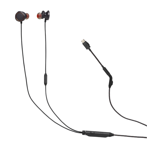 JBL JBLQTUM50CBLK slúchadlo / náhlavná súprava Slúchadlá s mikrofónom Kábel Do ucha Hranie Čierna