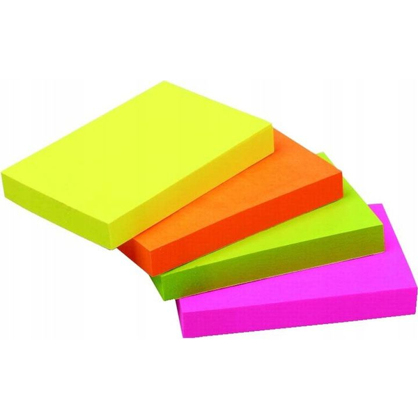  Centrum NOTES SAMOPRZYLEPNY CENTRUM 51X76MM 80 KARTEK NEONOWYCH