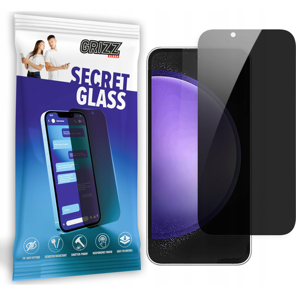 GrizzGlass Szkło prywatyzujące GrizzGlass SecretGlass do Samsung Galaxy S23 FE