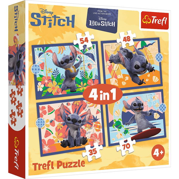 Trefl 34666 puzzle 70 pz Cartoni