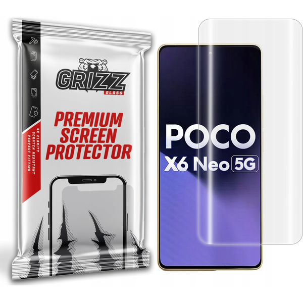 GrizzGlass Folia hydrożelowa GrizzGlass Hydrofilm do Xiaomi Poco X6 Neo