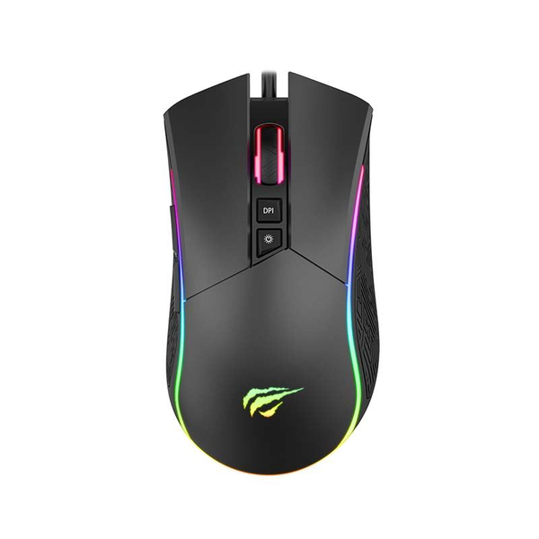 Havit Gamenote MS1001S Gaming egér 4800 DPI fekete